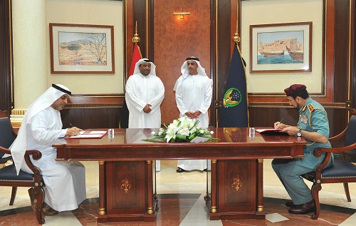 Saif bin Zayed witnesses signing of MoU between Ministry of Interior and Statistics Centre